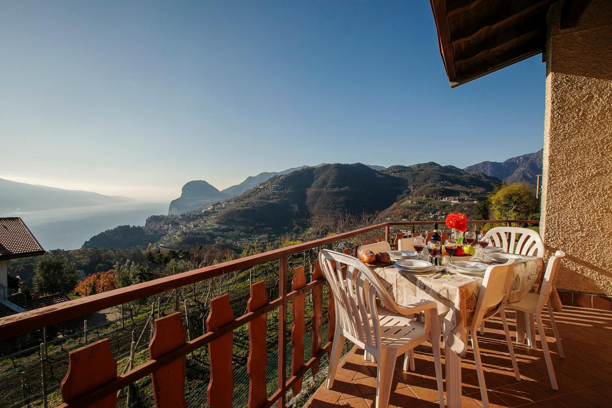 Balcone Panoramico sul Garda Apartment Tremosine Exterior foto